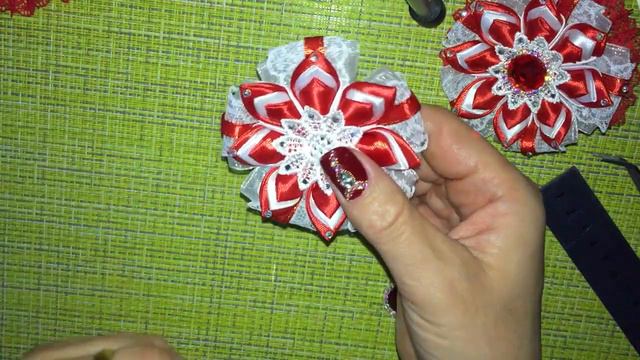 Бантики из атласных лент Часть 2 смотреть онлайн