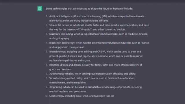 CHAT GPT - DIALOG 16 : FUTURE TECHNOLOGIES смотреть онлайн