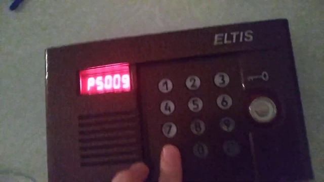 Как подсмотреть пароль программирования, сменить пароль администратора на домофоне Eltis DP400-TD16 смотреть онлайн