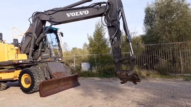 Колесный экскаватор VOLVO EW 160 C 2009 года Украина смотреть онлайн