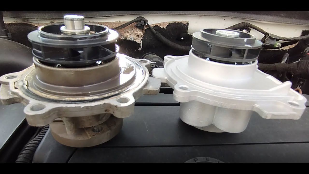 Замена помпы Опель Астра H, Зафира смотреть онлайн