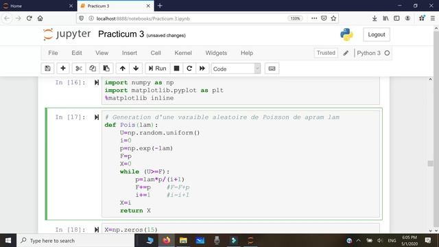 Math 414 - Practicum 3 - Simulating some discrete random variables смотреть онлайн