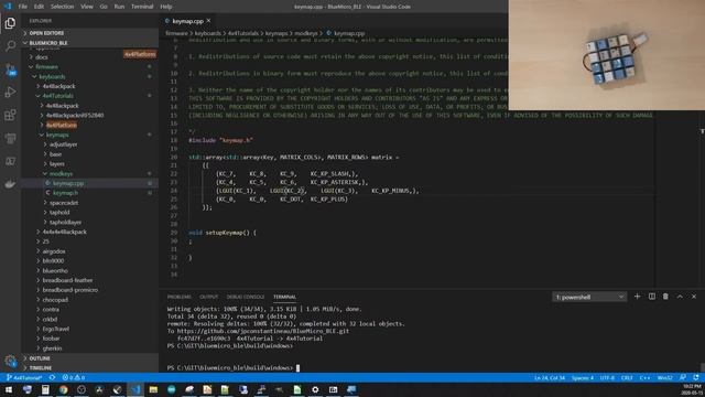 BlueMicro BLE Tutorial Part 9: Modkeys - Sending Modifiers in the same keypress смотреть онлайн