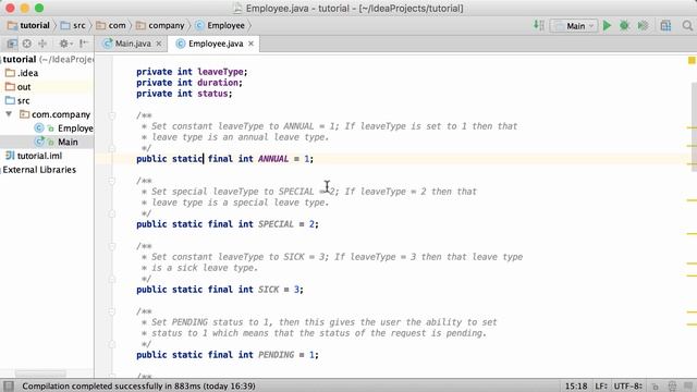Java Tutorial for Beginners - Learn Java - #71 - static Keyword смотреть онлайн