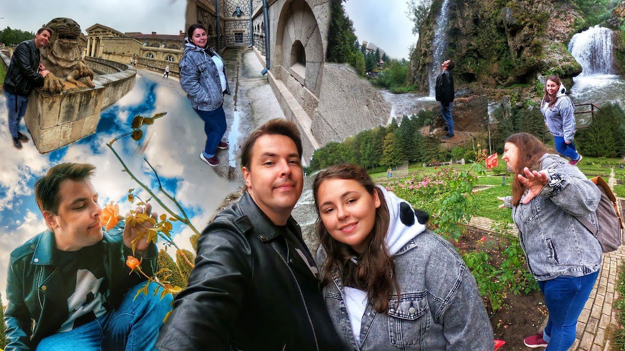 Видᴇоблог Конечно Вася путᴇшᴇствиᴇ по гоᴘодᴀм КМВ Ессентуки ,Гора Кольцо,Медовые Водопады,Кисловод!