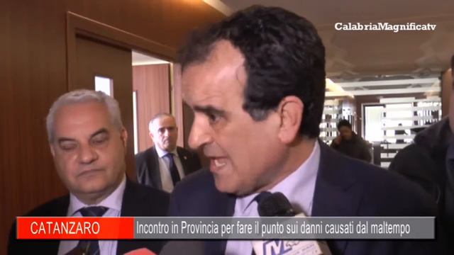 Enzo Bruno sull'emergenza maltempo a Catanzaro: conferenza stampa in Provincia del 26.01.2017 смотреть онлайн