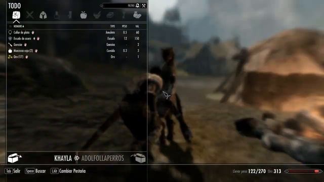 Let´s play Skyrim survival - Cap 3 - Todos contra nosotros смотреть онлайн