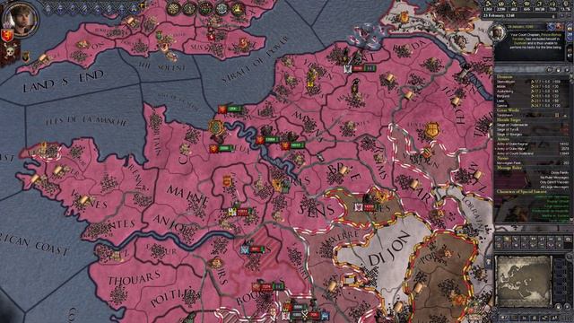 CK2 Holy Fury - Halfdan Ragnvaldsson #85 - Battle of Beaugency смотреть онлайн
