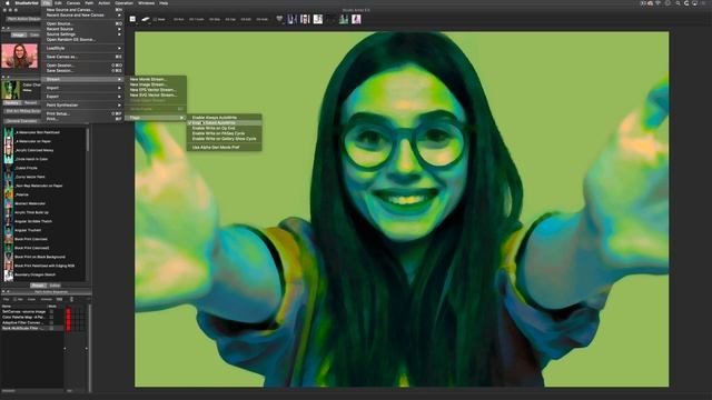 Studio Artist 5.5 AI Art and Animation - Streaming Interactive Animation and Auto Painting to Video смотреть онлайн