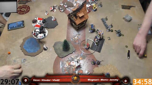 Warmachine MK3 - Khador (Vlad2) Vs. Mercs (Magnus1) смотреть онлайн