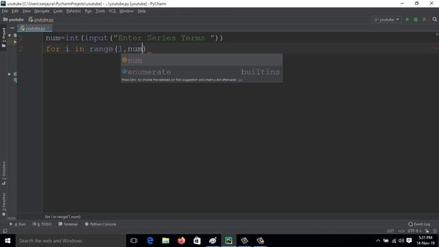 0 7 26 63 nth term Series Print Python Program (Hindi) смотреть онлайн