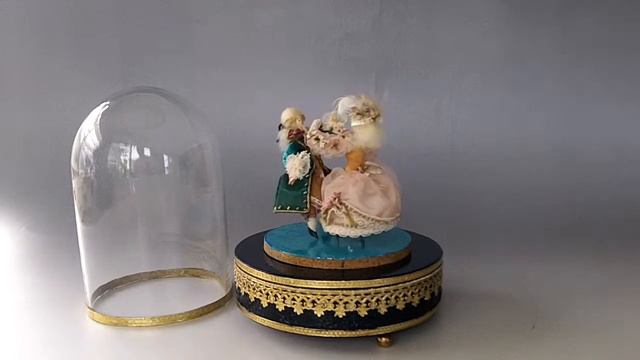 LOUIS VUITTON REUGE DANCING MUSIC BOX AUTOMATON
