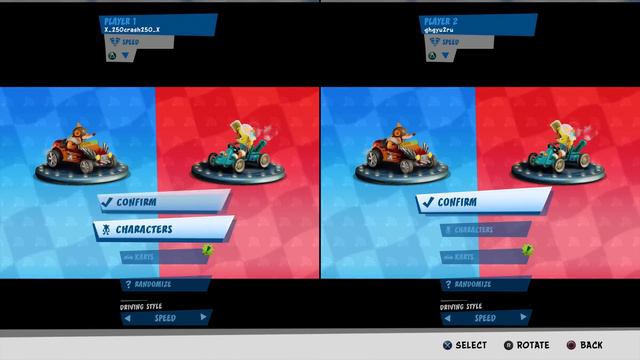 Crash Team Racing Nitro-Fueled - Split Screen in Online Mode (Bug) смотреть онлайн