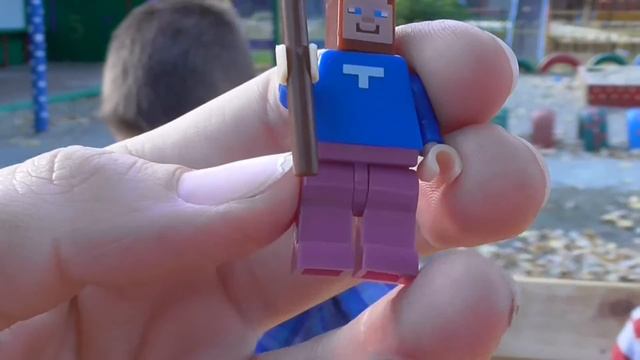 Minecraft Распаковка Конструктор Майнкрафт Лего фигурки смотреть онлайн
