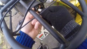 Как сменить лампочку габарита/стопа на Альфе Минске Рейсере Дельте 50