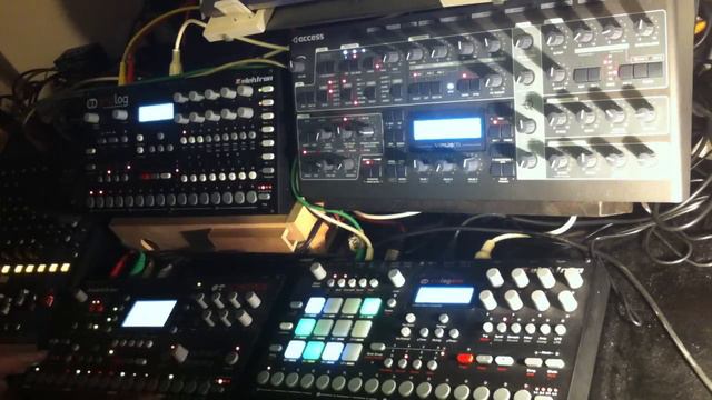 octatrack/analog four/analog rytm/virus ti.. short jungle/drum&bass live set смотреть онлайн