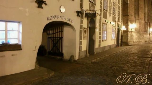 Ночная Рига