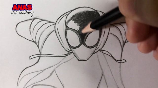 How to Draw MILES MORALES | Drawing Tutorial (step by step) смотреть онлайн