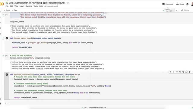 Step by step Data Augmentation in NLP Using Back Translation With MarianMT смотреть онлайн