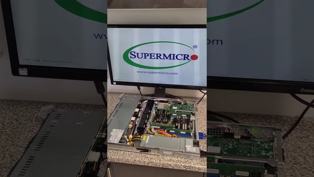 SuperMicro SuperServer 1029P-MT normal post with 2x Intel Xeon Gold 6238 Processors and 64GB memory смотреть онлайн
