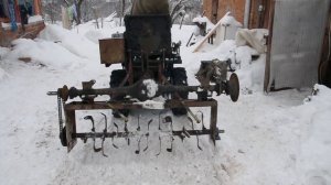 Самодельная почвофреза для минитрактора
