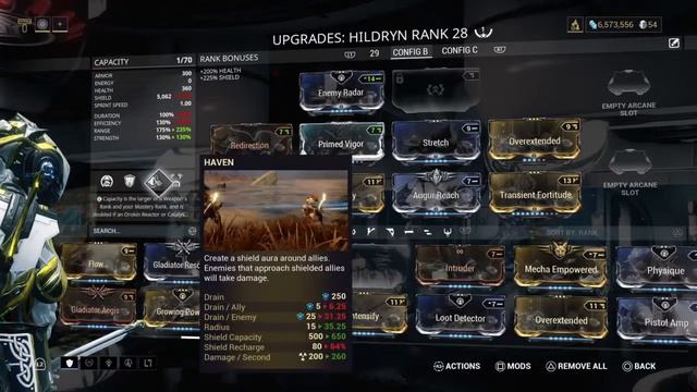 Shield Haven (Hildryn Support Build) | Warframe PS4 смотреть онлайн