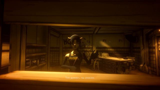 НОВЫЕ АЛИСА И БОРЯ✦Bendy And the ink machine. Бенди и Чернильная Машина #6 смотреть онлайн