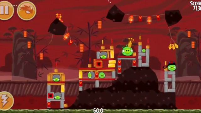 Angry Birds Seasons: Mighty Dragon смотреть онлайн