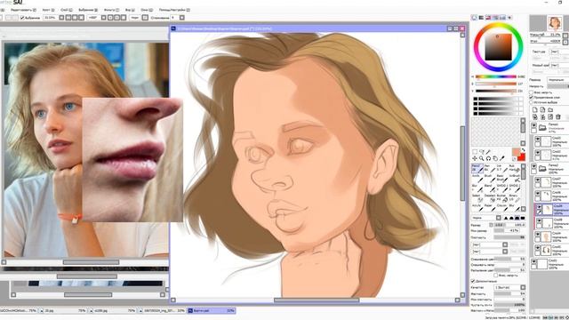 Рисую и комментирую смотреть онлайн