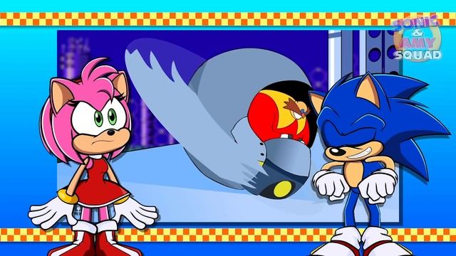 TEAM SONAMY!? - Sonic and Amy REACT to "Sonic CD 10 Metalic Madness Final Boss" by Pedro Araujo смотреть онлайн