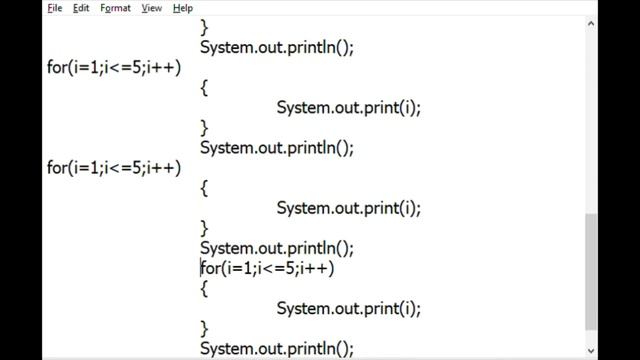 Nested Loop in Java смотреть онлайн