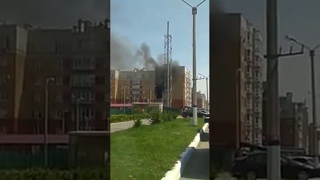 В Северо-Западном районе горит квартира смотреть онлайн