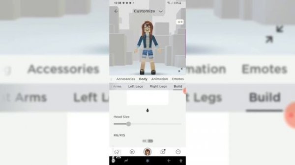 как сделать длинный скин в ROBLOX