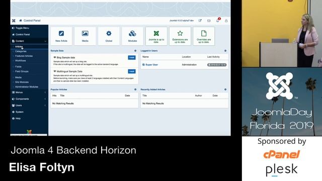 JoomlaDay Florida 2019 - Joomla 4 Backend Horizon смотреть онлайн