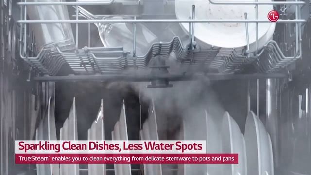 LG 14Pl Platinum Silver QuadWash Steam Dishwasher DFB425FP | Hirsch's смотреть онлайн