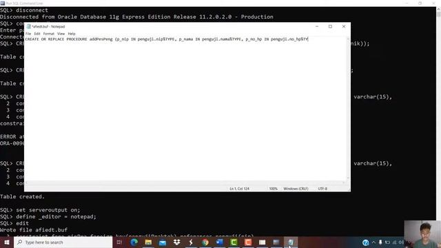 SBD Tutorial (Schema, Tabel, Store Procedure, Transaction, Dan Exception Handling) смотреть онлайн