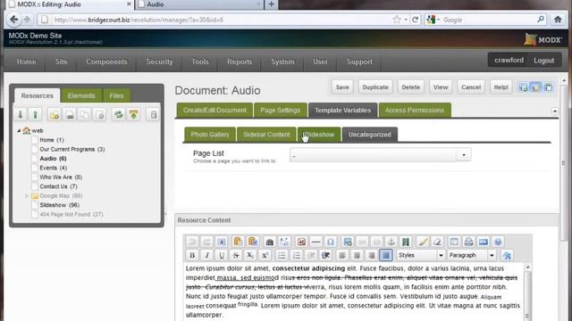 MODX User Training смотреть онлайн