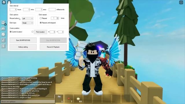 how to use OP autoclicker on roblox (very simple) смотреть онлайн