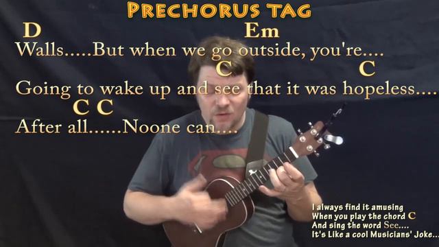 Rewrite the Stars (The Greatest Showman) Ukulele Cover Lesson in G with Chords/Lyrics смотреть онлайн