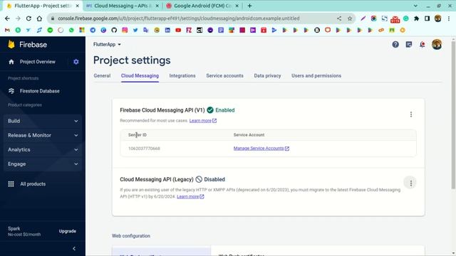 How to get Firebase server key. How to Connect Firebase with one signal account смотреть онлайн