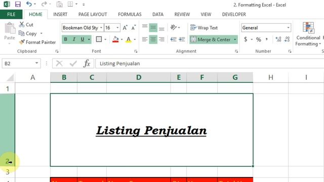Excel Online Learning: Formatting Pada Excel смотреть онлайн
