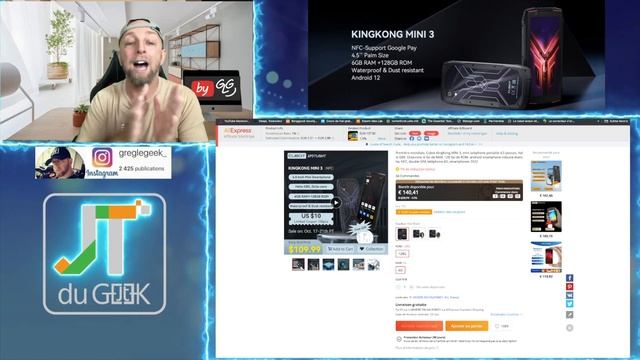 10 Cubot KingKong Mini 3 à gagner, the 4,5 inch smartphone is back смотреть онлайн