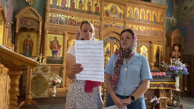 Антифоны изобразительны, знаменнаго распева. Двухголосие смотреть онлайн
