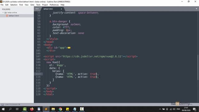 Belajar Bersama #2 - Membuat Aplikasi Sederhana Vuejs Part 1 смотреть онлайн