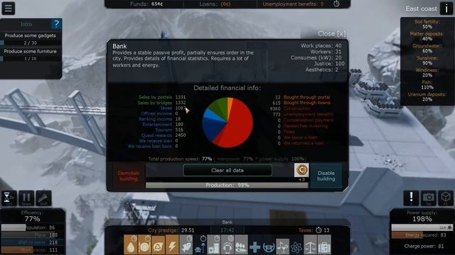 Cliff Empire - 02 - (City Builder / Management Game) смотреть онлайн