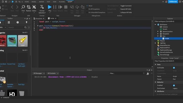 How To Make a Kill Brick in ROBLOX STUDIO 2023 смотреть онлайн