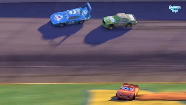 Looking for Lightning McQueen, Ferrari F430 MchSchumacker, Rod, Doc Hudson, Mack, Mater, TheKing смотреть онлайн
