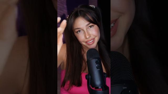 Поцелуй на удачу или звуки рта и близкий шёпот для сна #triggers #асмр #забота #мурашки #сон