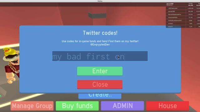 codes for fan group simulator on roblox смотреть онлайн