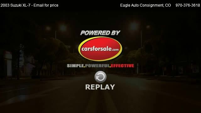 2003 Suzuki XL-7 Limited; Touring - For Sale In Eagle, CO 81631